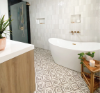 Picture of Bedrosians - Vivace 4 x 4 Deco Motif Rice Gloss