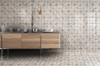 Picture of Bedrosians - Vivace 4 x 4 Deco Motif Rice Gloss