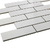 Picture of Bedrosians - Zenia Mosaic 2 x 6 Gloss Milky Way