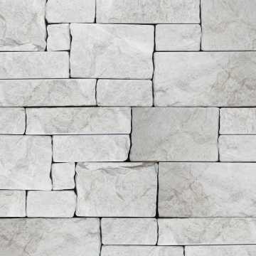 Picture of Bedrosians - Tumbled Ledger Limestone and Marble Taupe