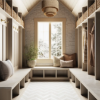 Picture of Bedrosians - Tumbled Ledger Limestone and Marble Light Beige Limestone
