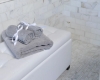 Picture of Bedrosians - Marble Stone Chevron Mosaic Calacatta Oro Chevron Honed