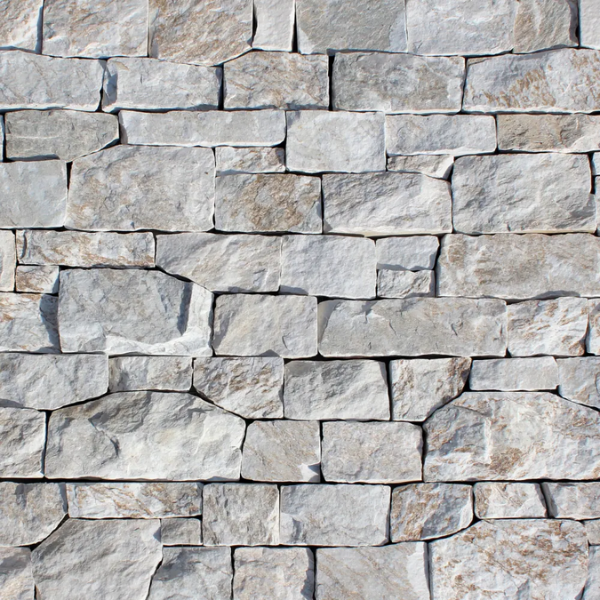 Picture of Bedrosians - Marble Stone Jumbo Ledger Malibu White