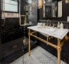 Picture of Bedrosians - Marble Stone Mosaic Basketweave Aurora