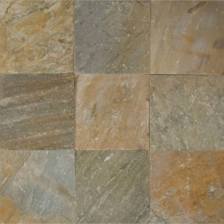 Picture of Bedrosians - Slate Stone 12 x 12 Amber Gold