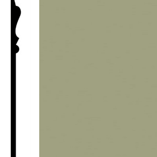Picture of Burke - Edge Effects Elegance 6 Wall Base Frosted Jade
