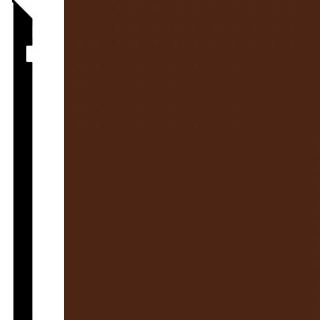 Picture of Burke - Edge Effects Etched 4 1/4 Wall Base Brown