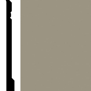 Picture of Burke - Edge Effects Iconic 4 1/4 Wall Base Carmine Gray