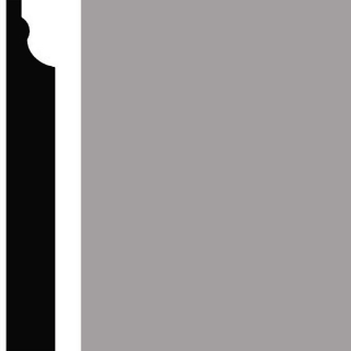 Picture of Burke - Edge Effects Illusion 3 1/4 Wall Base Gray