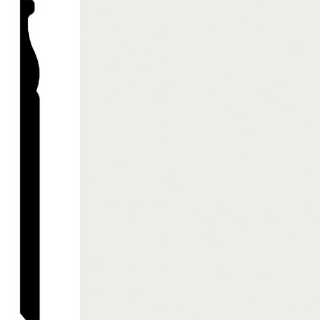 Picture of Burke - Edge Effects Regal 5 1/4 Wall Base White