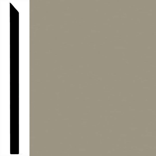 Picture of Burke - Edge Effects Simple 4 Wall Base Carmine Gray