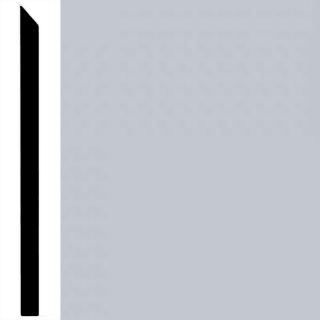Picture of Burke - Edge Effects Simple 4 - 3/8 Thick Wall Base Sky Gray