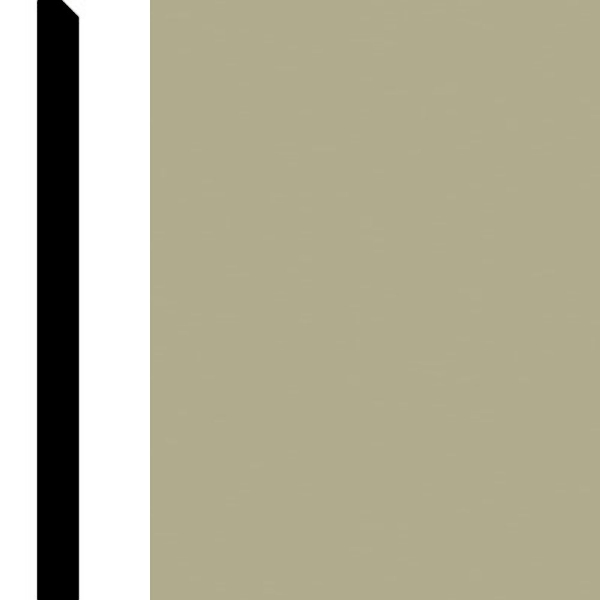 Picture of Burke - Edge Effects Simplicity 4 1/2 Gray Beige