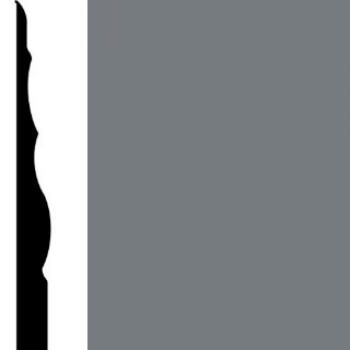 Picture of Burke - Edge Effects Sophisticate 4 1/4 Wall Base Charcoal