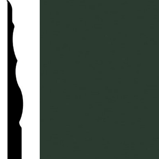 Picture of Burke - Edge Effects Sophisticate 4 1/4 Wall Base Dark Forest