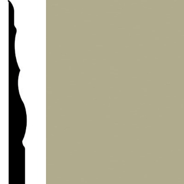 Picture of Burke - Edge Effects Sophisticate 4 1/4 Wall Base Gray Beige