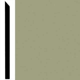 Picture of Burke - Edge Effects Simple 4 1/4 Frosted Jade