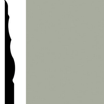 Picture of Burke - Edge Effects Sophisticate 4 1/4 Light Gray