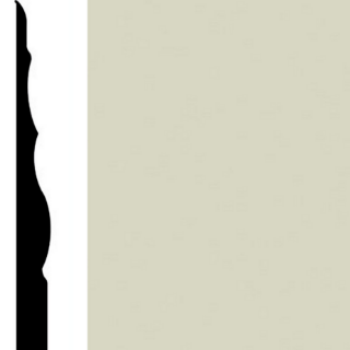 Picture of Burke - Edge Effects Sophisticate 4 1/4 Off White