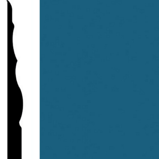 Picture of Burke - Edge Effects Sophisticate 4 1/4 Ocean Blue