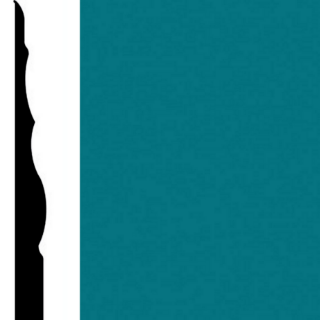 Picture of Burke - Edge Effects Sophisticate 4 1/4 Peacock