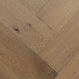 Picture of Mullican - Castillian Premier Herringbone Coastal Fog