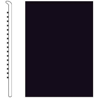 Picture of Roppe - 700 Series Wall Base 2 1/2 (No Toe Base) Black