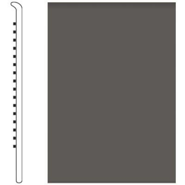 Picture of Roppe - 700 Series Wall Base 2 1/2 (No Toe Base) Burnt Umber