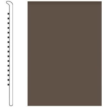 Picture of Roppe - 700 Series Wall Base 2 1/2 (No Toe Base) Light Brown