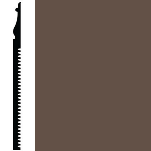 Picture of Roppe - Contours Wall Base 55 Nobility Biscotti