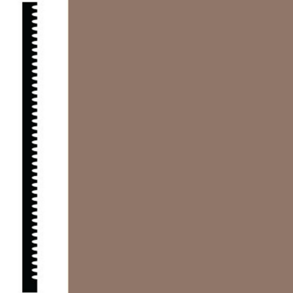 Picture of Roppe - Contours Wall Base 60 Candid 3 Gingerbread