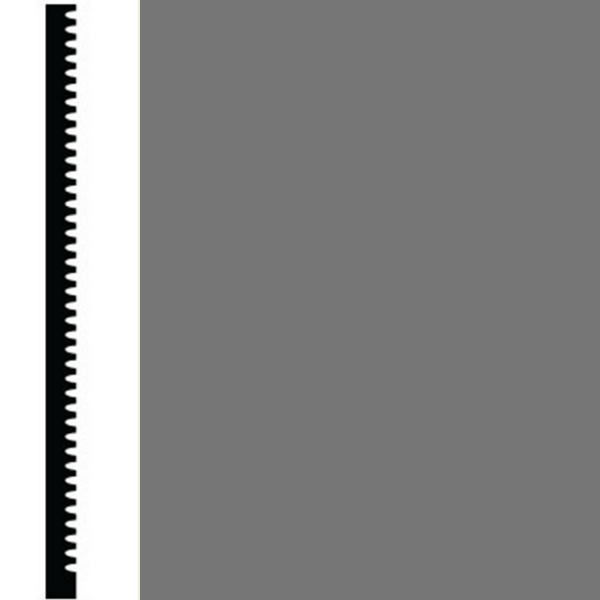 Picture of Roppe - Contours Wall Base 60 Candid 4.25 Battleship