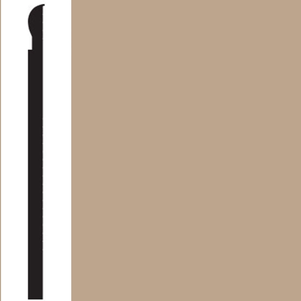 Picture of Roppe - Contours Wall Base 85 Fashion 4.25 Camel