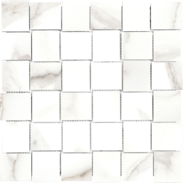 Picture of Tesoro - Mayfair Basketweave Matte Calacatta
