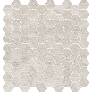 Picture of Tesoro - Mayfair Hexagon Polished Strada Ash