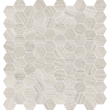 Picture of Tesoro - Mayfair Hexagon Polished Strada Ash