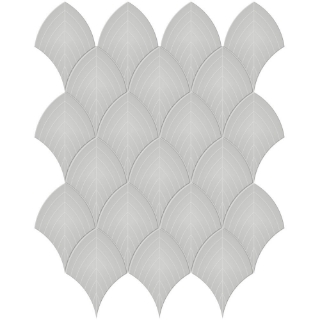 Picture of Tesoro - Soho Scallop Mosaic Loft Grey