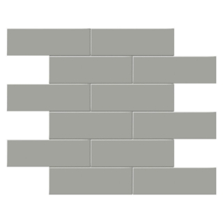 Picture of Tesoro - Soho Brick Glossy Mosaic Cement Chic
