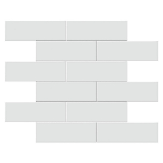 Picture of Tesoro - Soho Brick Glossy Mosaic Gallery Grey