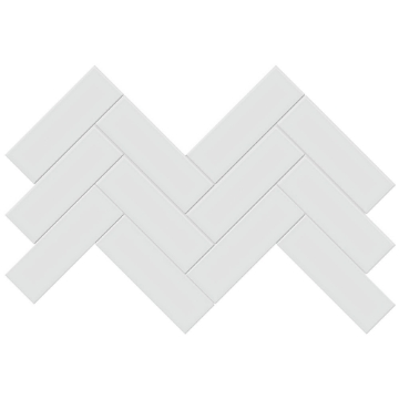 Picture of Tesoro - Soho Herringbone Mosaic Gallery Grey Matte