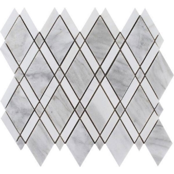Picture of Tesoro - Metropolitan Stone Mosaics Deep Blue Diamond Banded