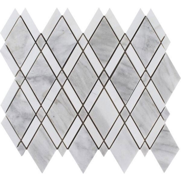 Picture of Tesoro - Metropolitan Stone Mosaics Deep Blue Diamond Banded