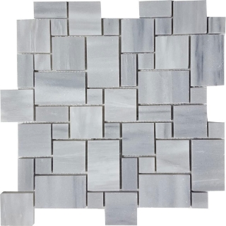 Picture of Tesoro - Pietra Antica Antiqued Stones Micro Versailles Mosaic Cirrus Dolomiti