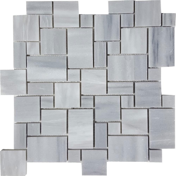 Picture of Tesoro - Pietra Antica Antiqued Stones Micro Versailles Mosaic Cirrus Dolomiti
