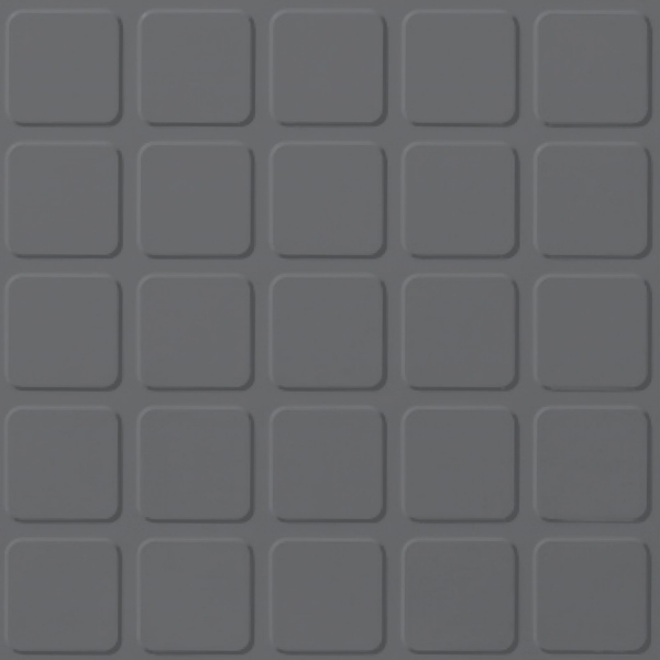Picture of Roppe - Raised Design - Raised Square Design Charcoal