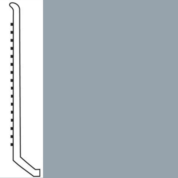 Picture of Roppe - Pinnacle Rubber Wall Base 4 (Butt Toe Base) Cadet