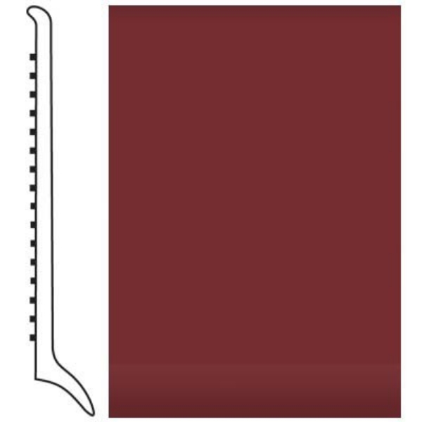 Picture of Roppe - Pinnacle Rubber Wall Base 4 (Long Toe Base) Cinnabar