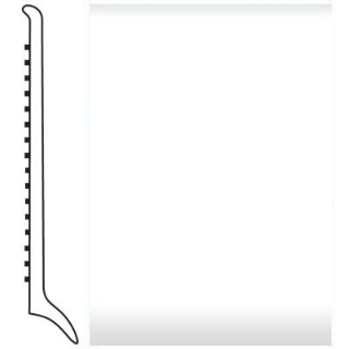 Picture of Roppe - Pinnacle Rubber Wall Base 4 (Long Toe Base) Snow