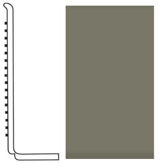 Picture of Roppe - Pinnacle Rubber Wall Base 4 (Sanitary Toe Base) Lunar Dust