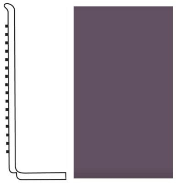Picture of Roppe - Pinnacle Rubber Wall Base 4 (Sanitary Toe Base) Merlin